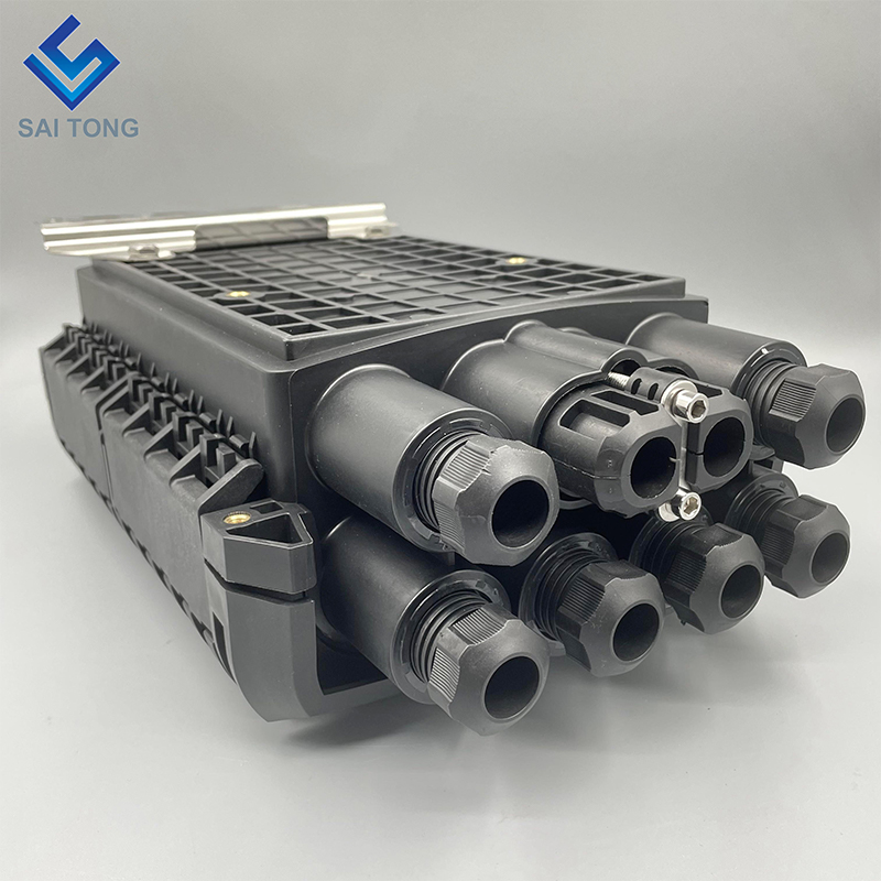 288 core Splitter Splice Closure 2/6 Ports Fiber Cable Joint Box Fiber Optic Splice Closure Fiber Optical Enclosure Junction Box