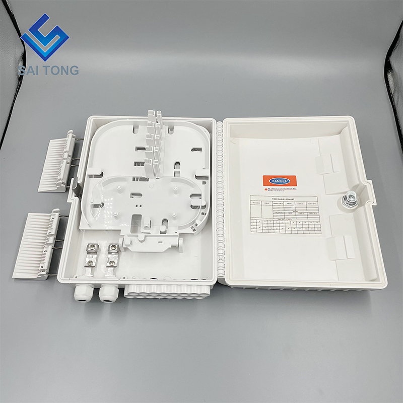 ODB NAP 16 core optical fiber terminal box 16 ports ftth fiber optic distribution box outdoor wall mounted FTTH Box With Adapter