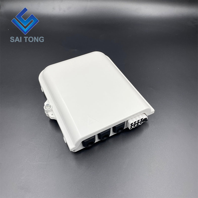 Factory Supply 8 core ftth box plc splitter 1 8 optical distribution box 8 port NAP for fiber optic equipment