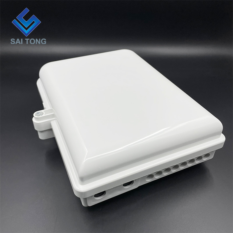 FDB fiber equipment terminal box 16 core indoor /outdoor ftth fiber optic distribution box with 16pcs SC adaptor made in china