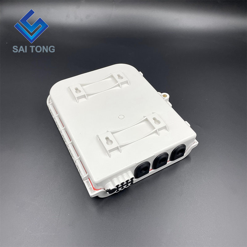 Factory Supply 8 core ftth box plc splitter 1 8 optical distribution box 8 port NAP for fiber optic equipment