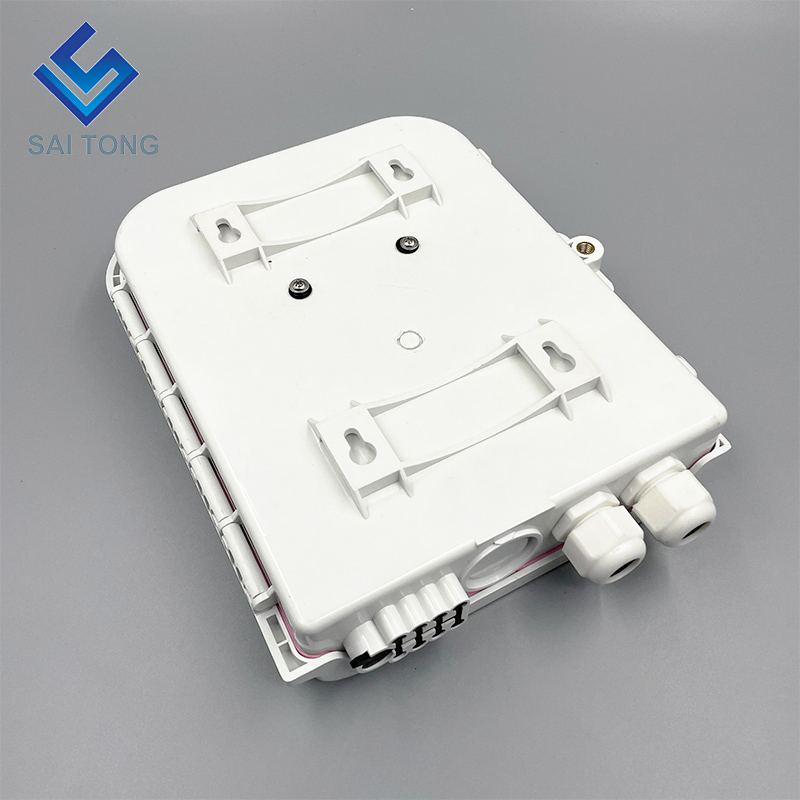 China Factory 48 core ftth box plc splitter 4 tray optical distribution box 2 in 8 port NAP for fiber optic equipment