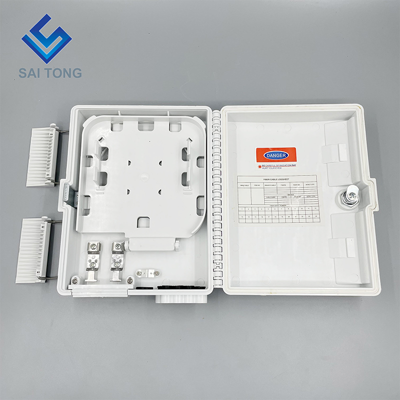 Factory ODB 8 cores optics fiber termination box ftth 8 ports ftth splitter steel fiber optic distribution box high quality