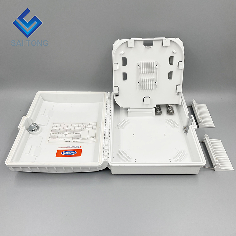 Factory ODB 8 cores optics fiber termination box ftth 8 ports ftth splitter steel fiber optic distribution box high quality