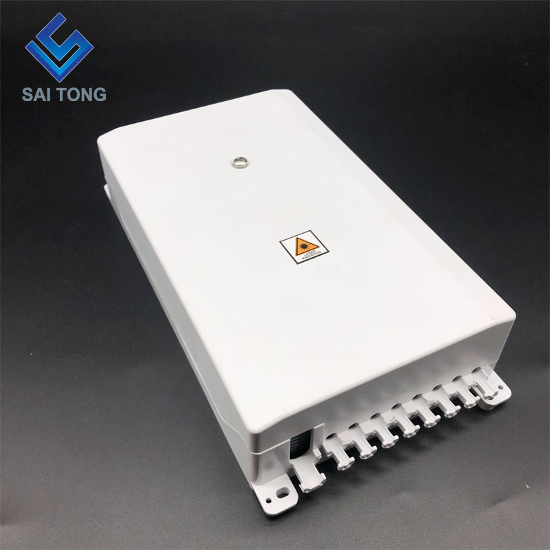 Saitong FTTH In Stock China Manufacturer 8 fiber Weatherproof Outdoor FTTH Distribution Fiber Optic Terminal Box HUAWEI Type