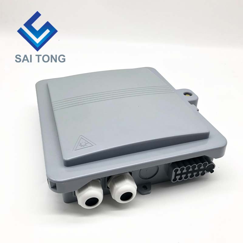 Supply Cheap Price FTTH Outdoor 12 Core IP65 Fiber optic Connector Box Waterproof Cable Gland Gpon Onu Fiber Optic Splice Box