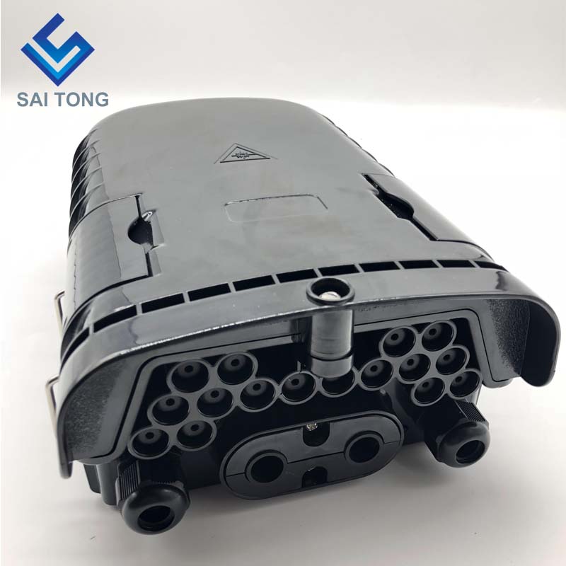 Saitong Made16 Core fiber optic enclosure box PLC FTTH FTTX FTTP Fiber Termination Box IP65 Outdoor Optical Fiber Joint Box Nap