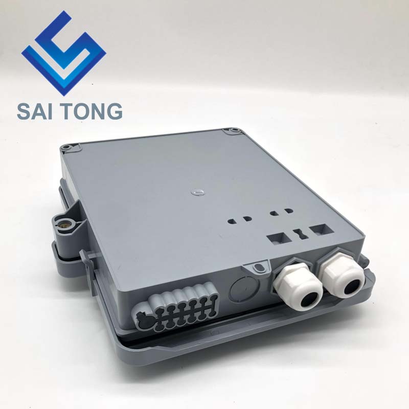 Supply Cheap Price FTTH Outdoor 12 Core IP65 Fiber optic Connector Box Waterproof Cable Gland Gpon Onu Fiber Optic Splice Box