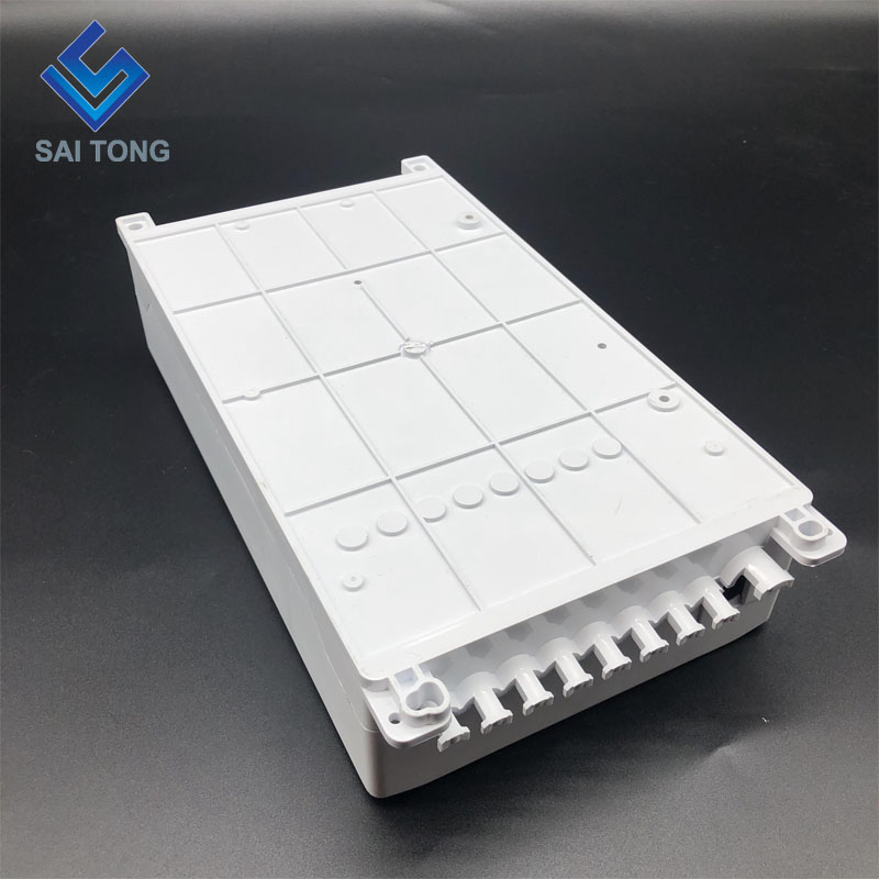 Saitong FTTH In Stock China Manufacturer 8 fiber Weatherproof Outdoor FTTH Distribution Fiber Optic Terminal Box HUAWEI Type