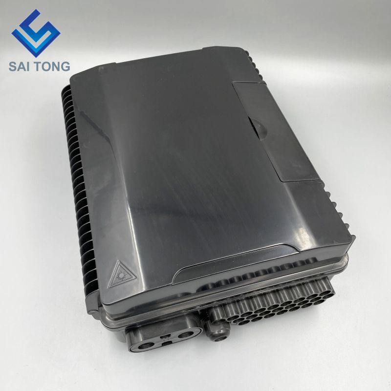 Outdoor ABS 32 or 48 Core fiber optic enclosure box SC FTTH plastic cajas de fibra NAP CTO Fiber Optic Distribution Box