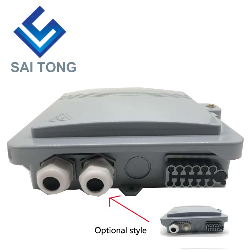 Supply Cheap Price FTTH Outdoor 12 Core IP65 Fiber optic Connector Box Waterproof Cable Gland Gpon Onu Fiber Optic Splice Box