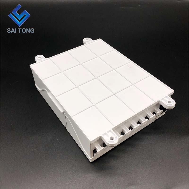 Cixi Saitong FTTH 8 Core fiber optic terminal box indoor and outdoor 8 ports Mini wall mounted New product with Ukrainian style