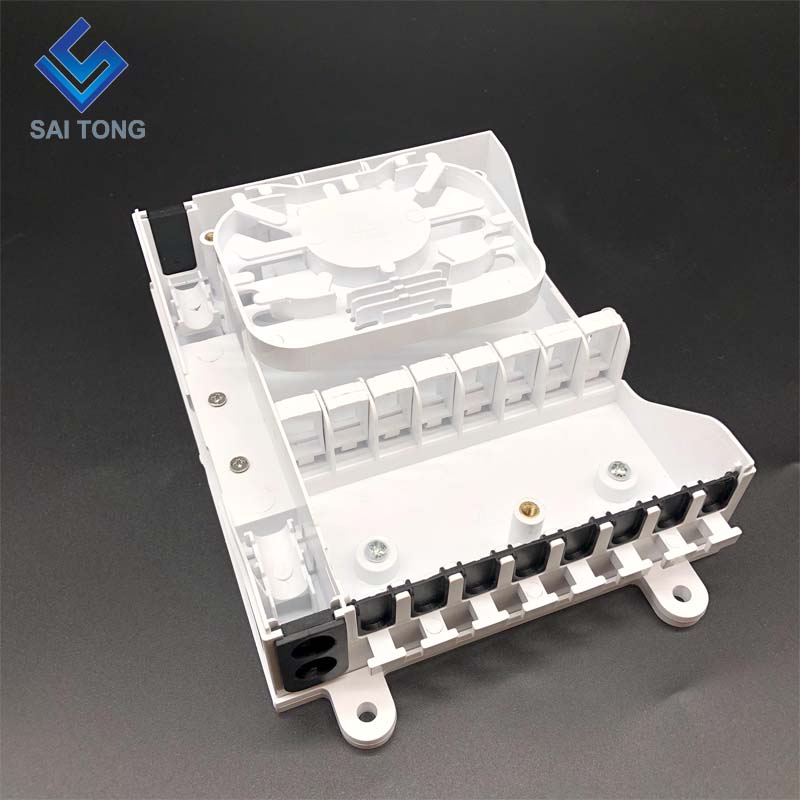 Cixi Saitong FTTH 8 Core fiber optic terminal box indoor and outdoor 8 ports Mini wall mounted New product with Ukrainian style