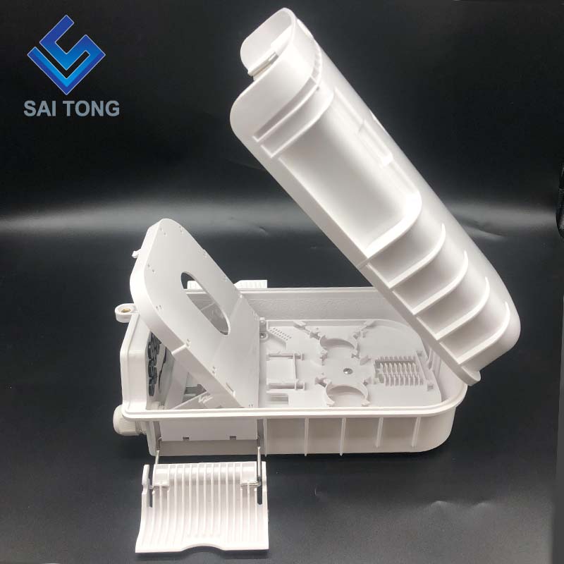 Saitong 16 Core fiber optic closure box PLC FTTH FTTX FTTP Fiber Termination Box IP65 outdoor Optical Fiber Joint Box NEW Style