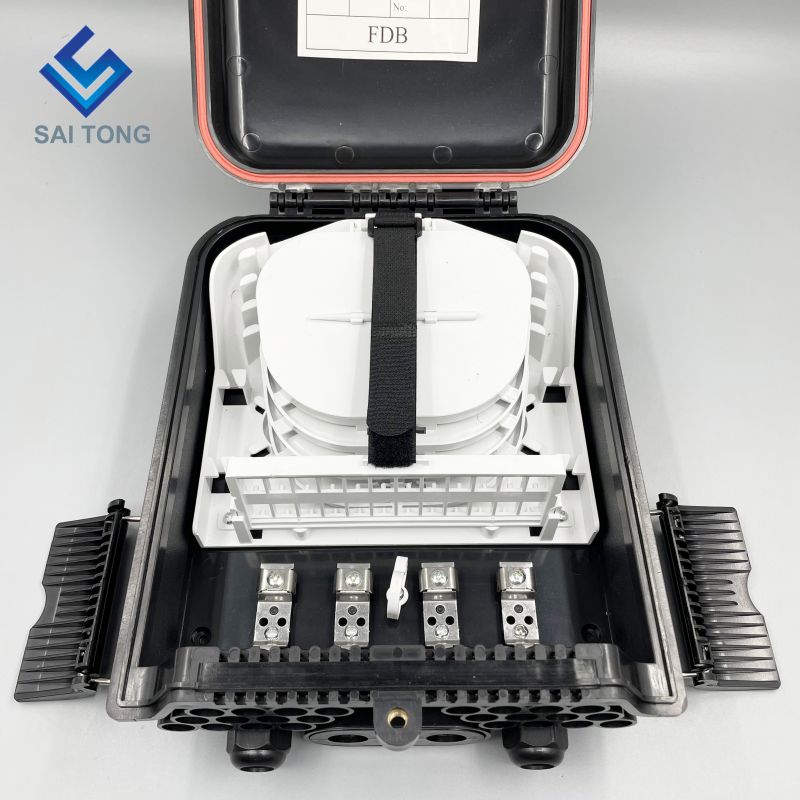 4 inlet 16 / 24 outlet FTTH 16 /24 Core fiber box optic distribution box 96 core NAP ODB Fiber Optic Termination box Outdoor