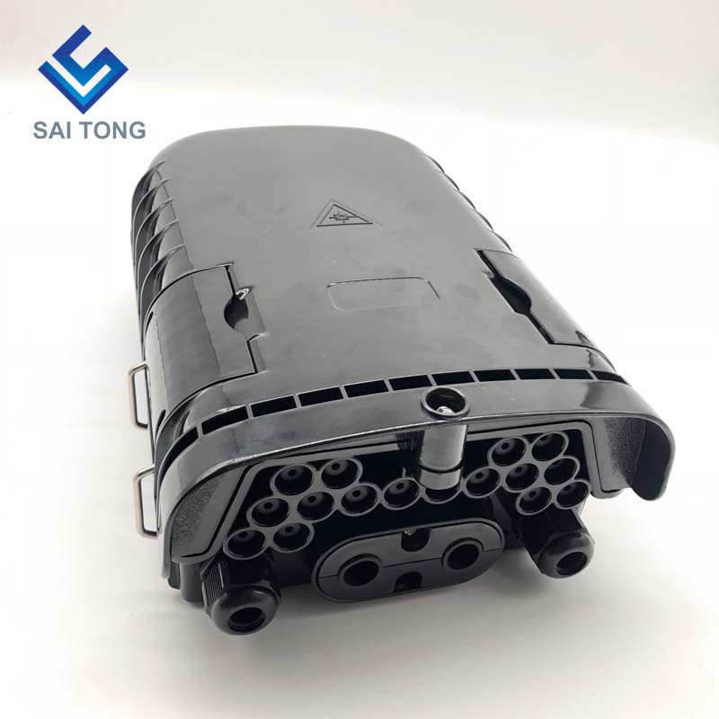 Saitong 16 Core fiber optic closure box sc FTTH FTTX FTTP Fiber Termination Box IP65 outdoor Optical Fiber Joint Box NEW Style