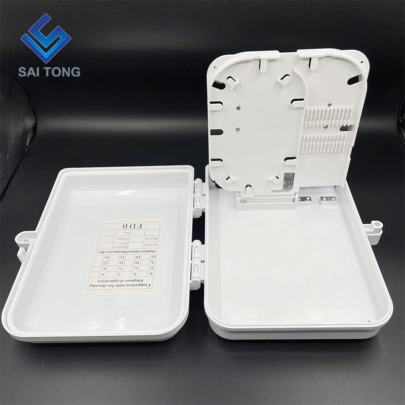 FTTH BOX 16 core outdoor 16 ports fiber distribution box with 1x16 plc splitter terminal box for wall-mount and Pole mounted