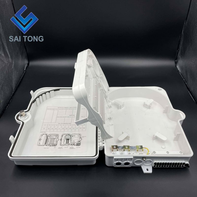 Hot Sale 24 core optics fiber termination box communication equipment waterproof IP68 FTTH Optical fiber cable distribution box