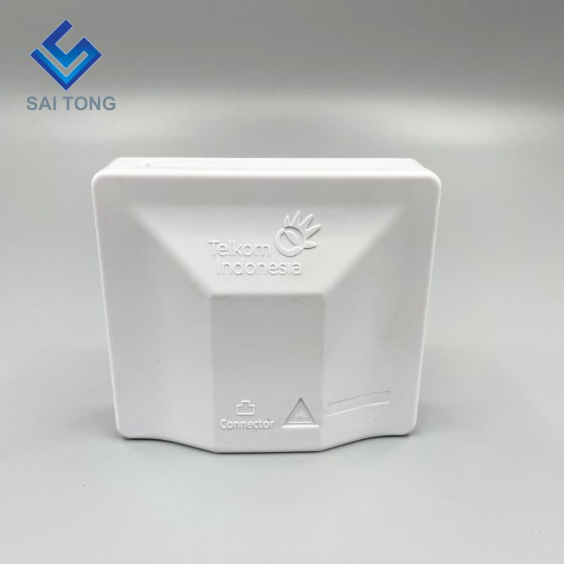 1 Core FTTH Waterproof FTTH Fiber Optic Terminal Box 1 Ports Termination Fiber Optic Joint Box Wall Mounted Indonesian style