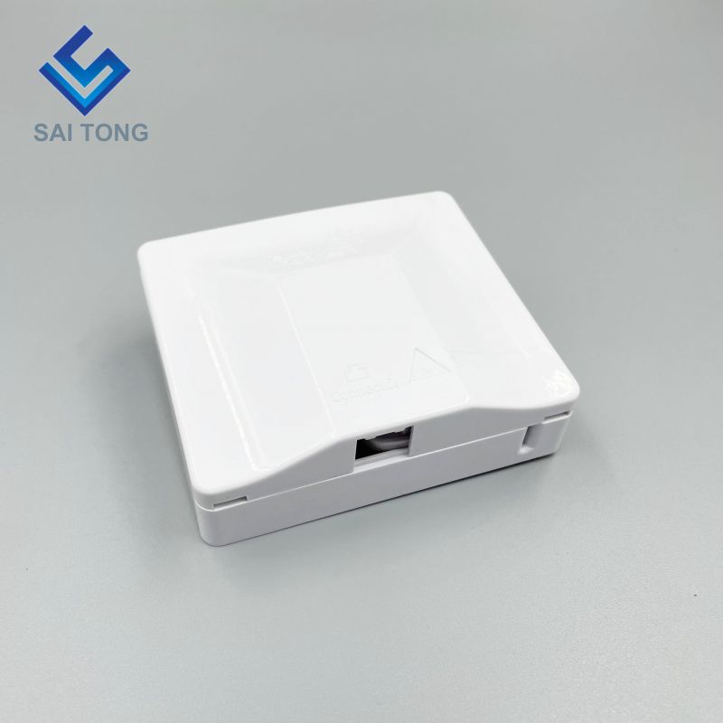 1 Core FTTH Waterproof FTTH Fiber Optic Terminal Box 1 Ports Termination Fiber Optic Joint Box Wall Mounted Indonesian style