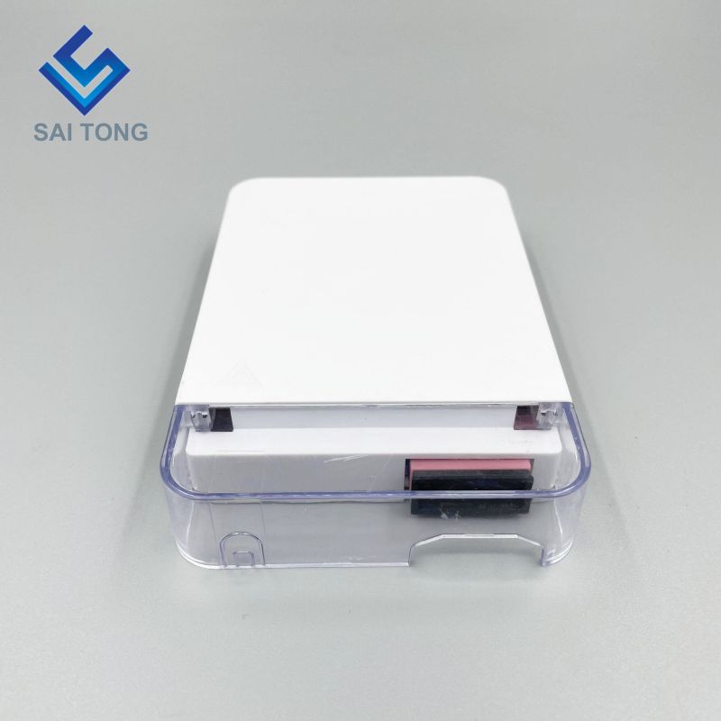 Hot Sell 2 Core duplex FTTH Fiber Optic Junction Box Fiber Optic Terminal Box Indoor Outdoor 1 Ports Optical Fiber Terminal Box