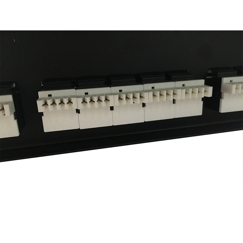 2U 19'' 50 Ports RJ11 Krone Jackets,Steel Bracket Cat3 Patch Panel Blank Unshielded utp Cat3 RJ11 Patch panel