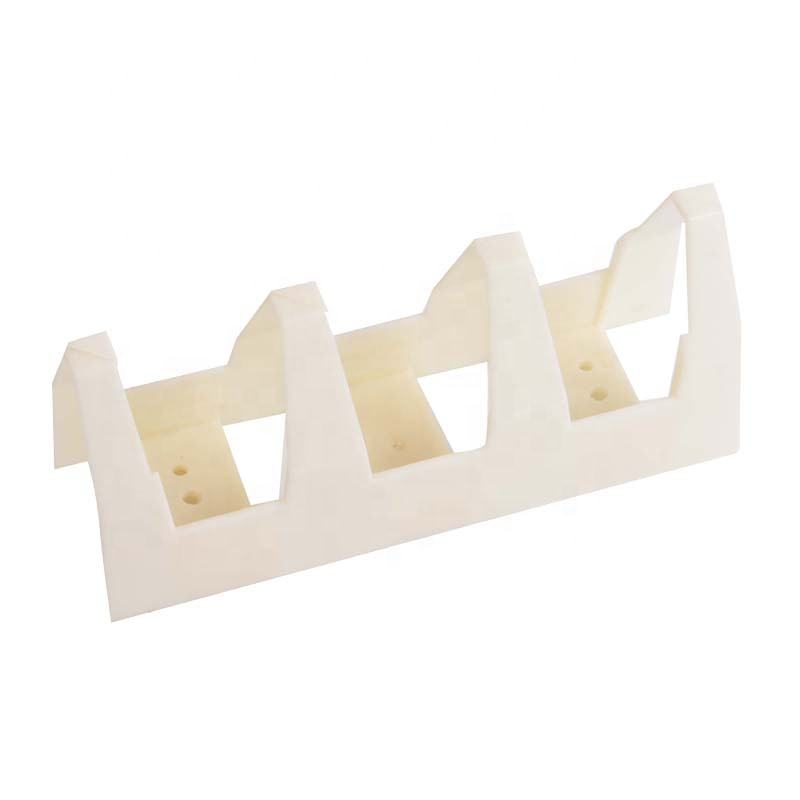 Wholesale New Style plastic Cable manager with legs Legless cable manager Beige Network Rack cable manager