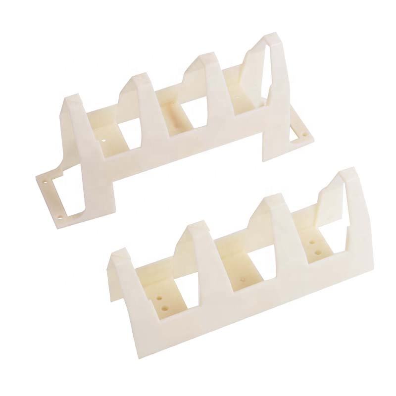 Wholesale New Style plastic Cable manager with legs Legless cable manager Beige Network Rack cable manager