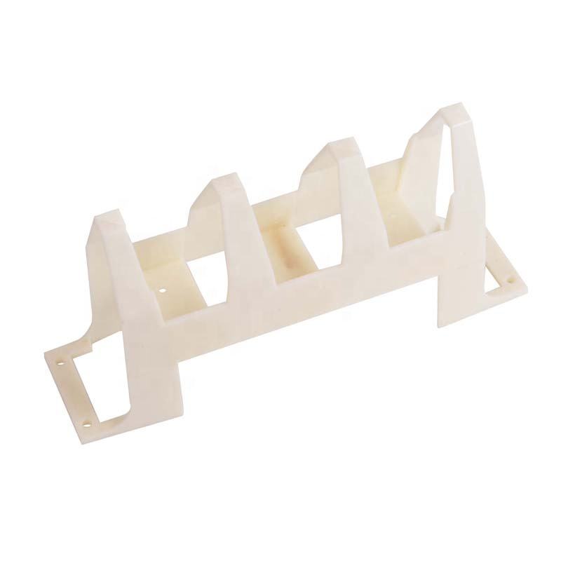 Wholesale New Style plastic Cable manager with legs Legless cable manager Beige Network Rack cable manager