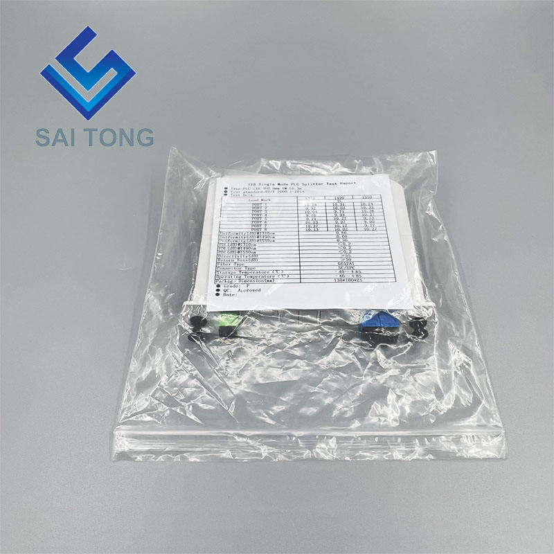 1:2 SC/UPC Card PLC fiber optical splitter card inserting splitter waterproof SC UPC LGX box cassette type splitter