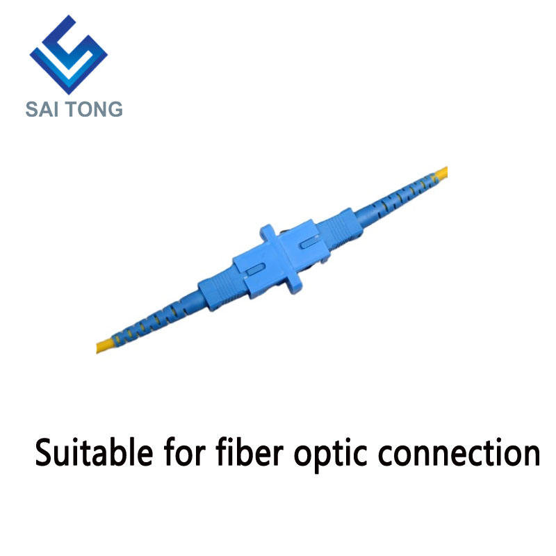 SC-SC PC UPC SM Simplex Fiber Optic Connector Cheap price SC/UPC Fiber Adapter for Fiber Testing