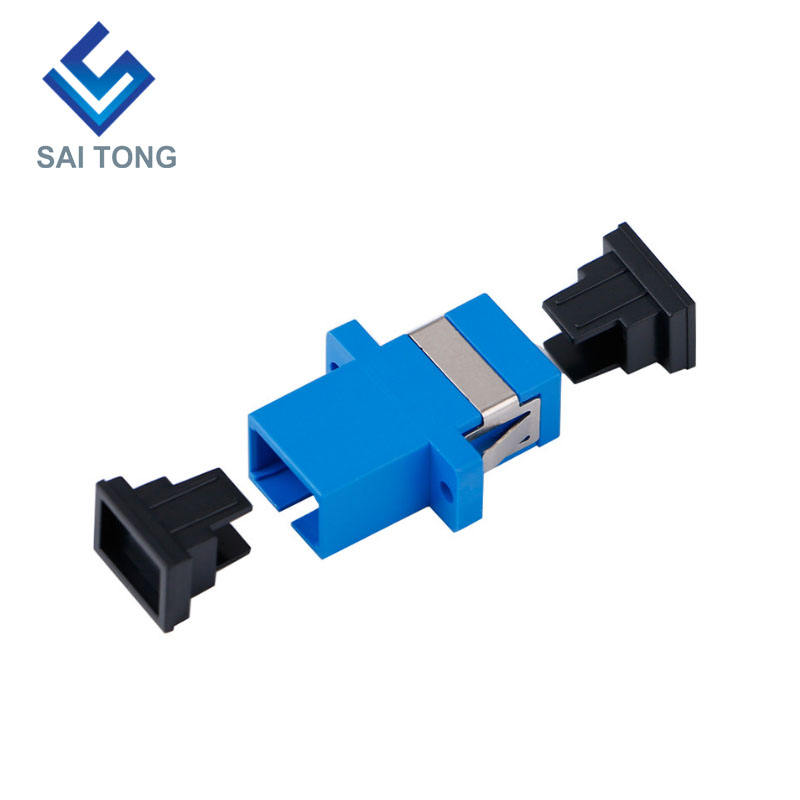 SC-SC PC UPC SM Simplex Fiber Optic Connector Cheap price SC/UPC Fiber Adapter for Fiber Testing