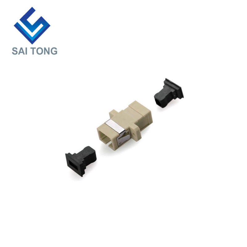 SC-SC PC UPC MM Simplex Fiber Optic Connector Cheap price SC/UPC Fiber Adapter for Fiber Testing