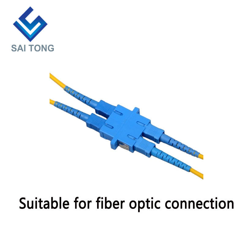 2022 SC-SC PC UPC SM Duplex Fiber Optic Connector Cheap price SC/UPC Fiber Adapter for Fiber Testing