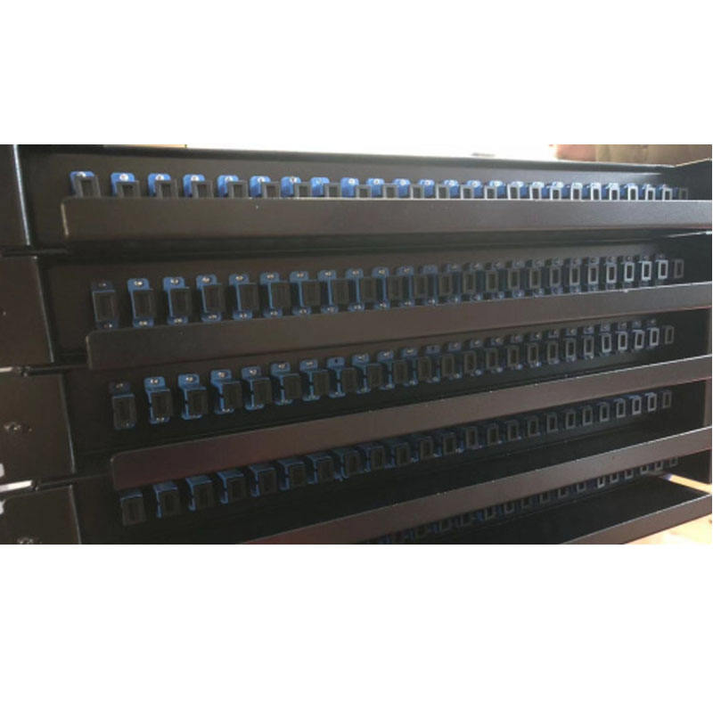 2022 ODF sliding SC/UPC/APC 24 port lc 48 cores fiber optic patch panel odf FTTH SC/FC/ST/LC rack mount Termination Box