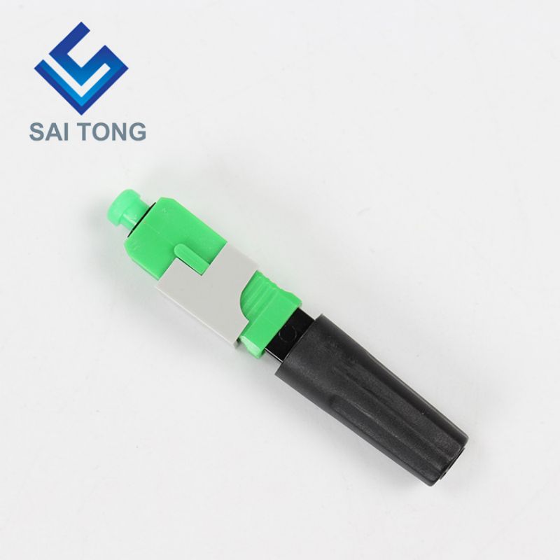 FTTH fibra optica monomodo rapido conector esc250d sc/apc FC lc sc apc optic fiber fast connector