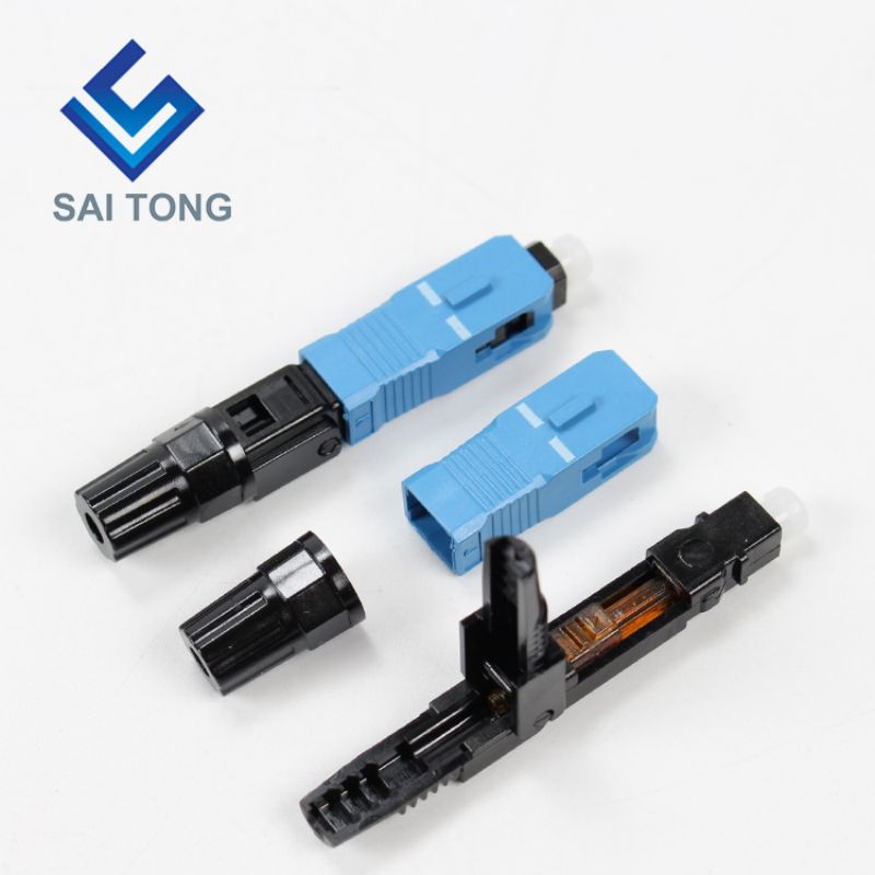 ftth fiber to the home sc fiber connector Singlemode Quick Connector fiber connector